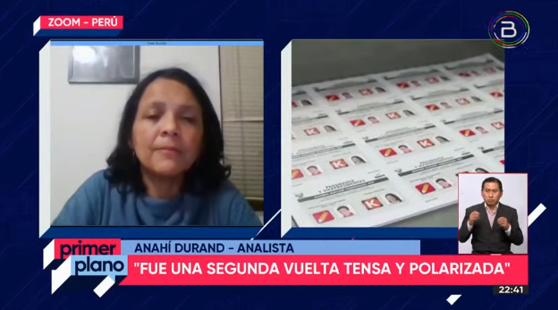 Analista Durand: Hubo una campaña de terror desde la derecha peruana, estigmatizando al candidato Castillo