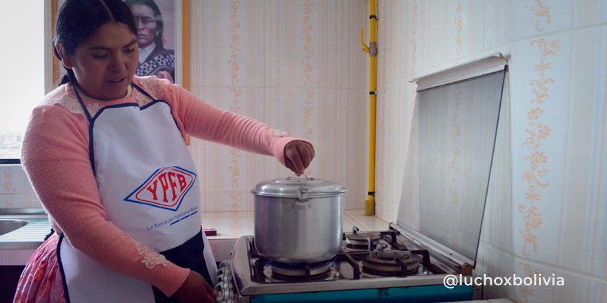 Presidente anuncia 25.000 conexiones de gas domiciliario para el departamento de La Paz este año