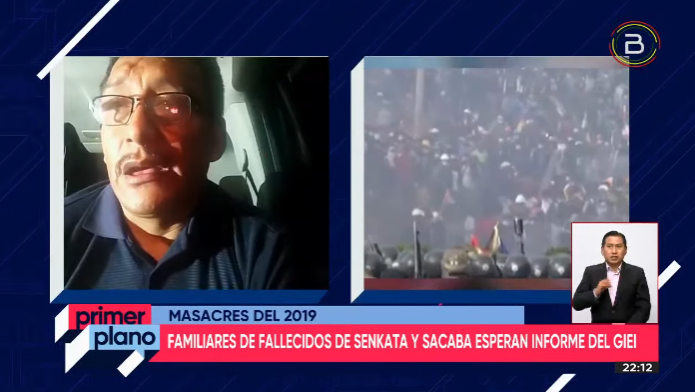 Familiares de víctimas de la masacre de Sacaba destacan aprehensión de exjefes militares y confían en informe de expertos de la CIDH