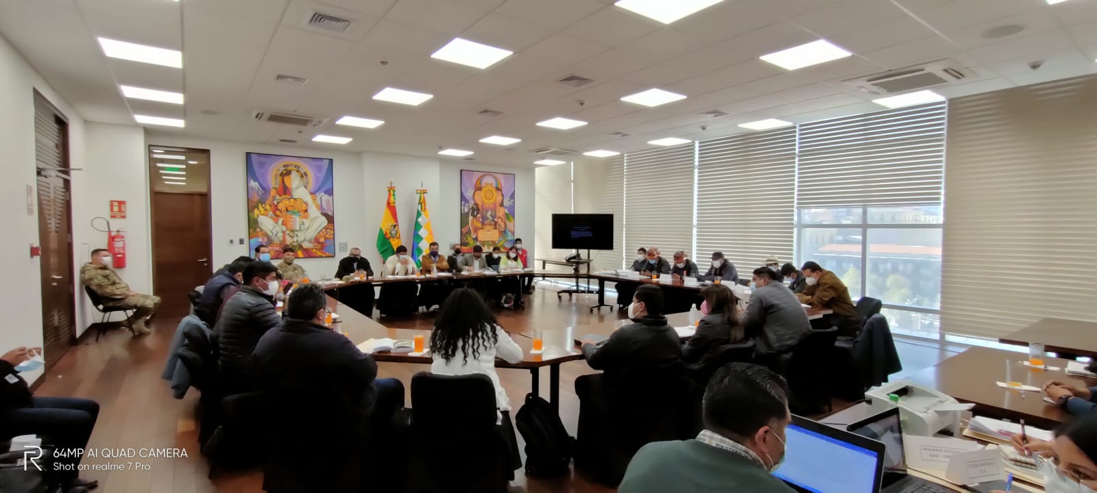 Declaran cuarto intermedio en reunión por conflictos entre Oruro y Potosí