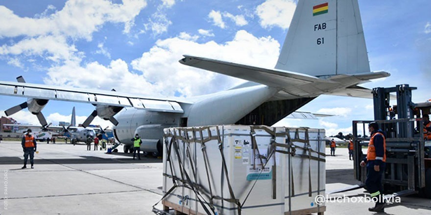 Presidente Arce anuncia arribo de 300.000 dosis de vacunas Sinopharm para el viernes