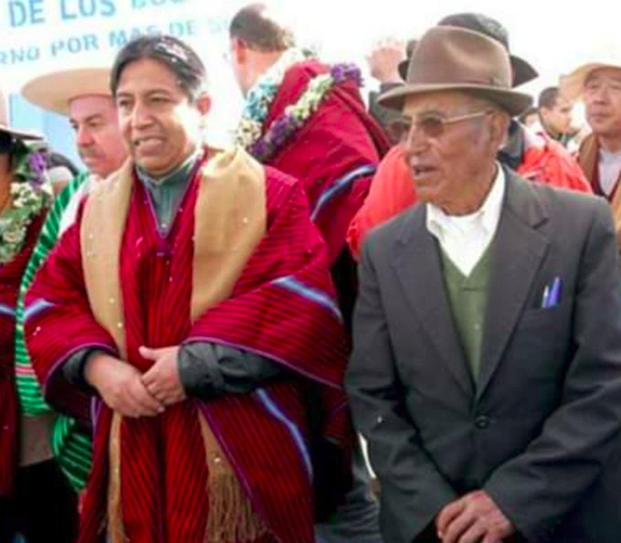 Autoridades y personalidades manifiestan su pesar por el fallecimiento del padre del vicepresidente David Choquehuanca