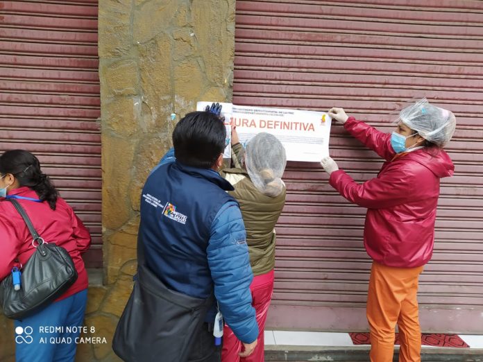 Agemed clausura dos farmacias y cierra seis de 40 intervenidas en La Paz