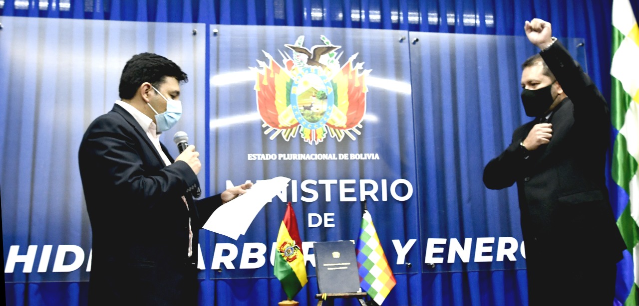 Posesionan a Alejandro Gallardo como gerente de la Empresa de Industrialización de Hidrocarburos