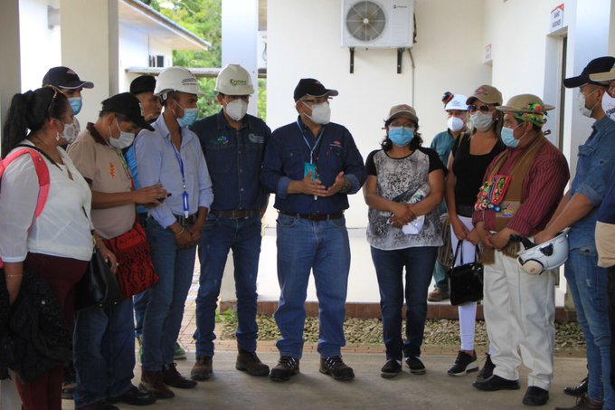Organizaciones sociales visitan la planta de urea en su labor de fiscalización