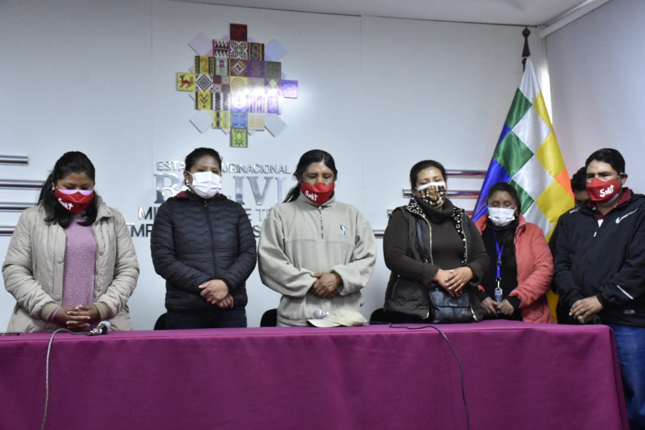 Familiares de víctimas de la masacre de Senkata piden juicio de responsabilidades contra Áñez