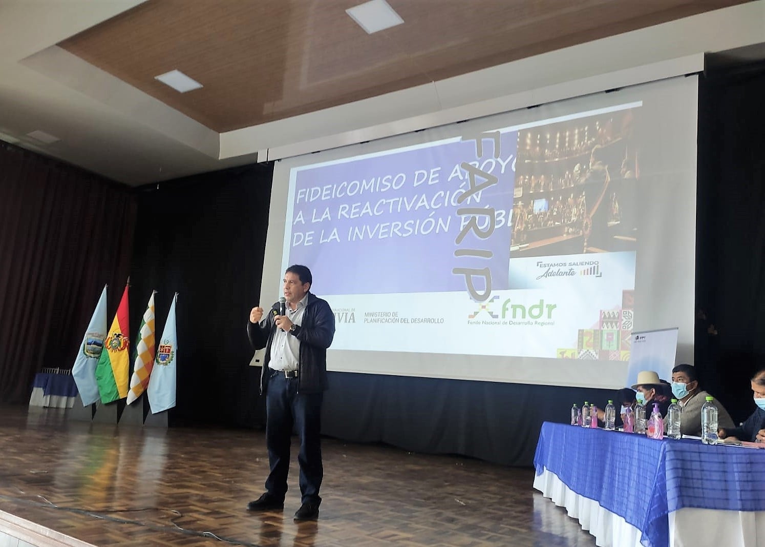 El FNDR socializa con municipios de Cochabamba los requisitos para acceder al crédito FARIP