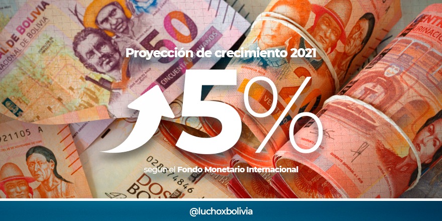 Presidente Arce afirma que proyección de crecimiento del FMI para Bolivia del 5% es resultado de un manejo económico responsable