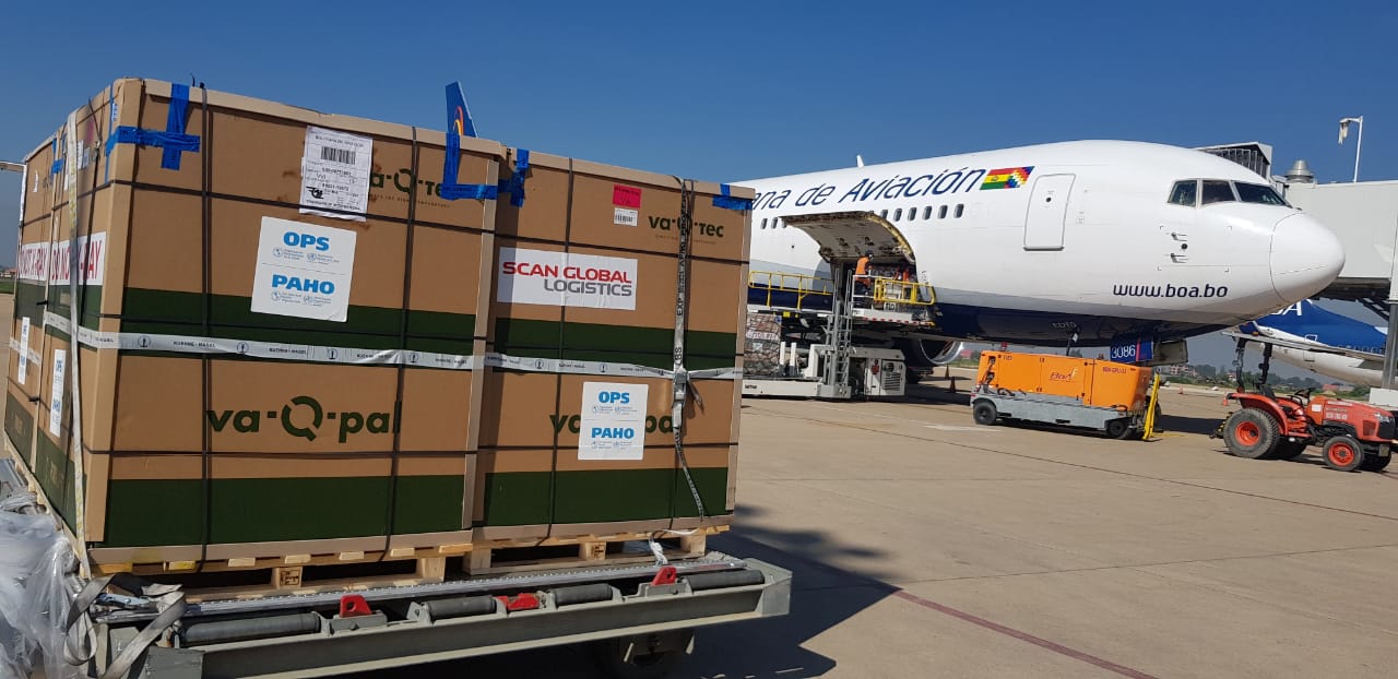 Gestión diplomática y bilateral permite a Bolivia contar con más de 22,5 millones de dosis anticovid