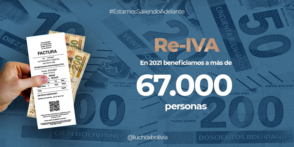 Presidente Arce destaca beneficios del Re-IVA para el desarrollo del país