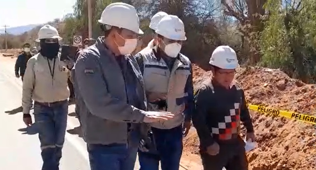 YPFB mejora suministro de gas natural en los municipios de Las Carreras, Villa Abecia y Camargo