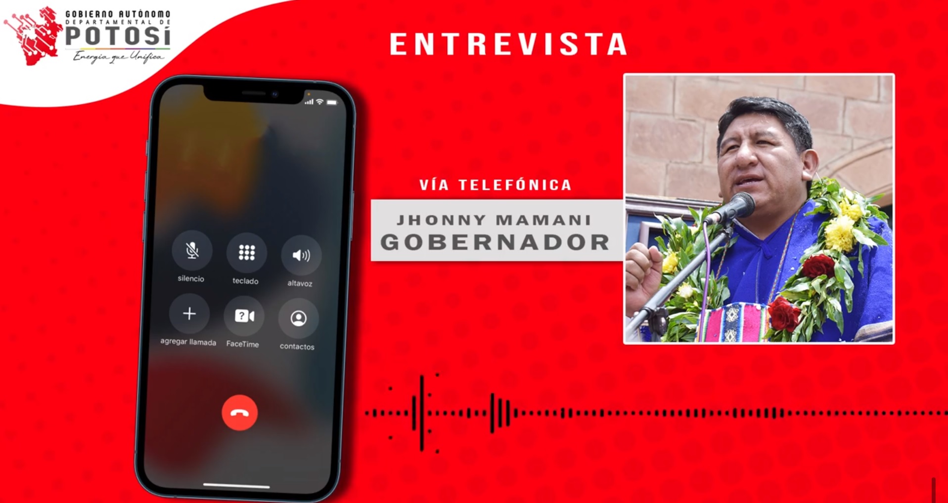 Gobernador de Potosí cancela contrato para compra de ambulancias y entrega documentos a Transparencia