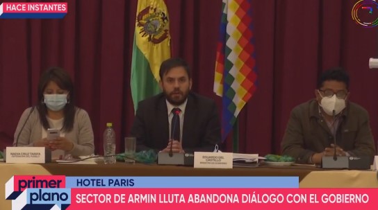 Dirigente Lluta abandona el diálogo y Gobierno da por agotada la mediación en el conflicto por Adepcoca