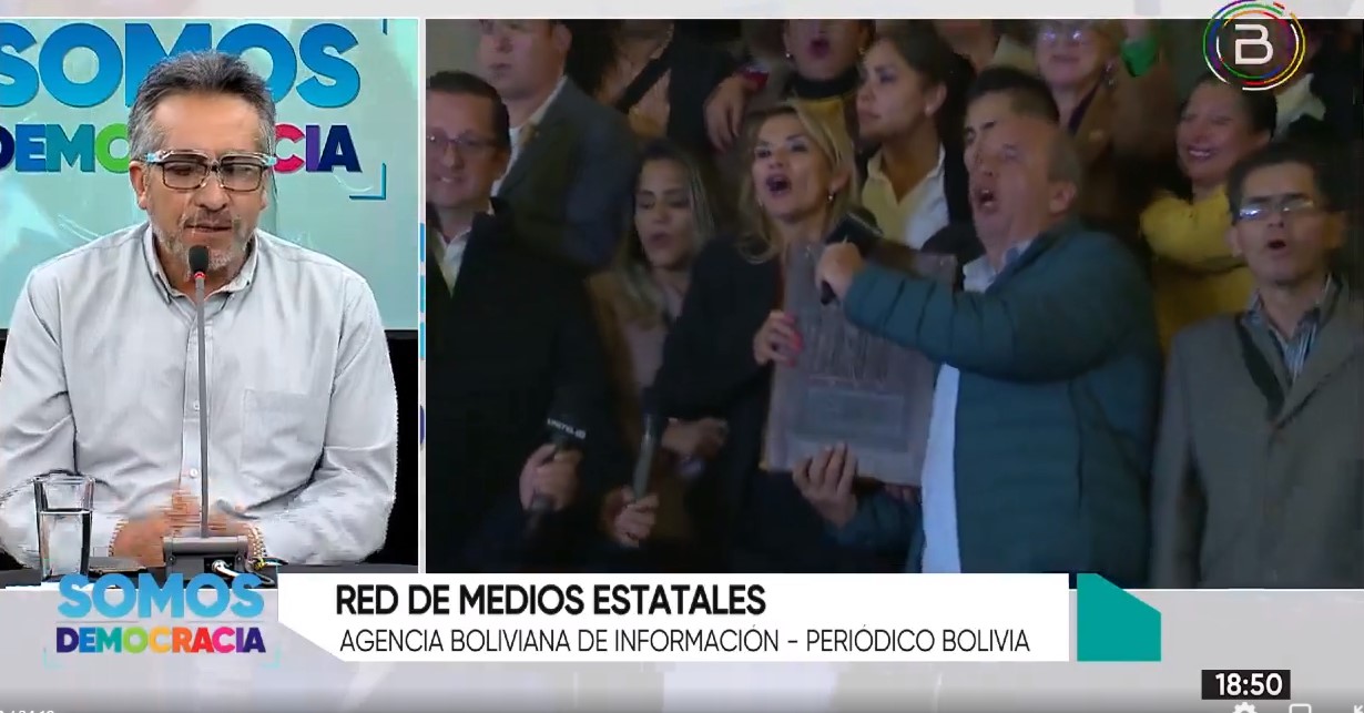 Torrico señala a Carlos Mesa, Luis Vásquez, Luis Revilla y Manuel Morales, como actores del golpe
