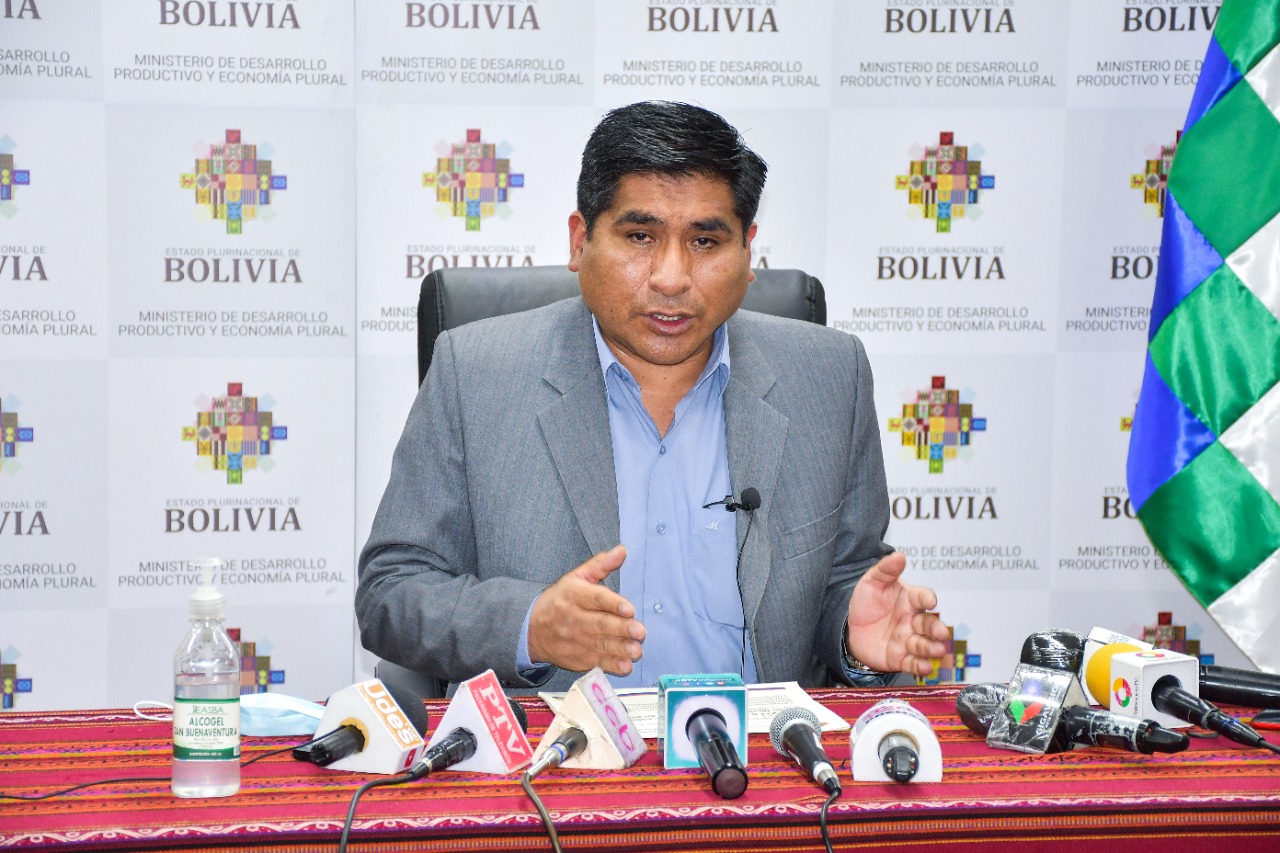 Gobierno asigna Bs 29,2 millones para estudios de pre inversión en proyectos industriales de química básica y alimentos