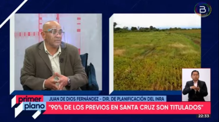 INRA: Desde 2006 se democratiza acceso a la tierra e incluye a indígenas, campesinos y pequeños propietarios