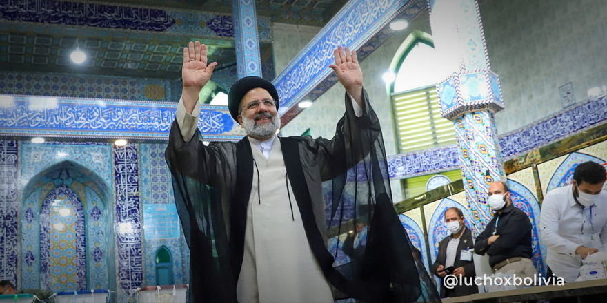 Presidente Arce felicita a Seyed Ebrahim Raisi por su victoria en las elecciones presidenciales de Irán