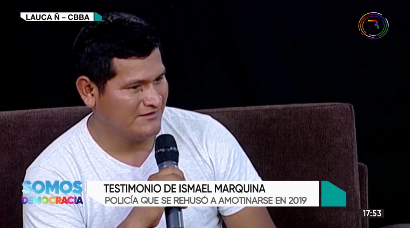 Expolicía Marquina: Quien llamó a la convulsión social en 2019 fue Carlos Mesa
