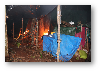 Fuerza antidroga destruye dos megalaboratorios de cocaína valuados en $us 3 millones en el parque Noel Kempff Mercado