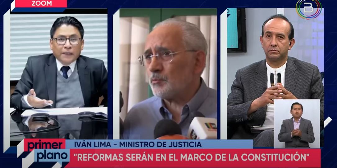 Ministro: Propuesta de Carlos Mesa para reformar la justicia es un intento de “segundo golpe de Estado”