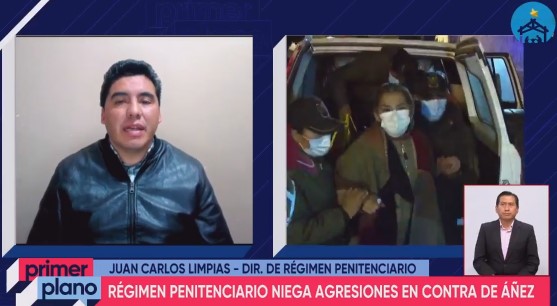 Áñez desmiente denuncia de su hija sobre agresión en su contra en el Centro Penitenciario Femenino de Miraflores