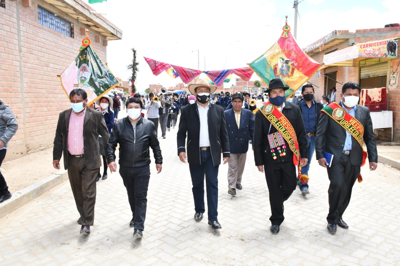 Presidente de Diputados destaca la lucha del Distrito 8 de El Alto por la recuperación de la democracia