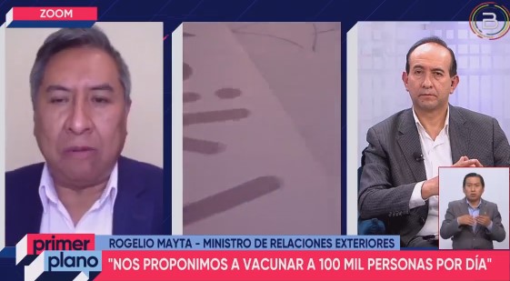 Bolivia tiene la meta de vacunar contra el COVID a 100.000 personas por día