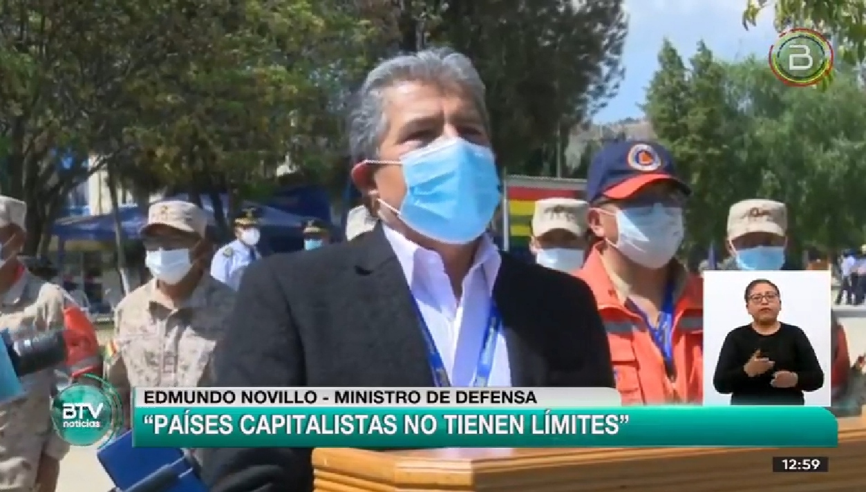 Ministro de Defensa pide a países capitalistas cumplir con tratados sobre emisión de gases de efecto invernadero
