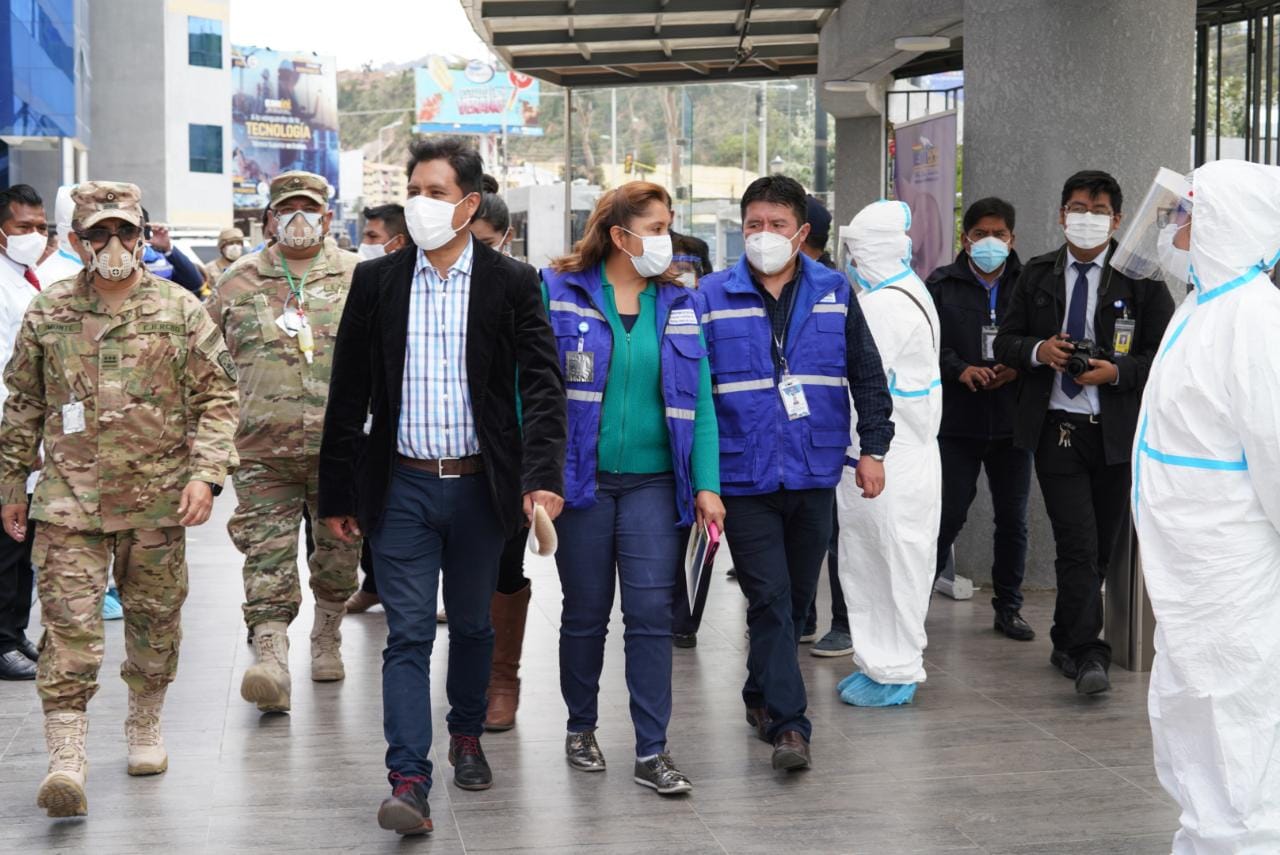 Ministerio de Salud realiza pruebas masivas en la EMI, con el objetivo de romper la cadena epidemiológica de contagios