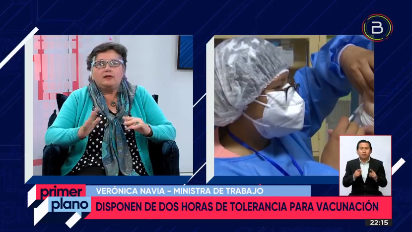 Ministra: Tolerancia de dos horas para acudir a la vacunación se adecuará a los requisitos del plan de inmunización