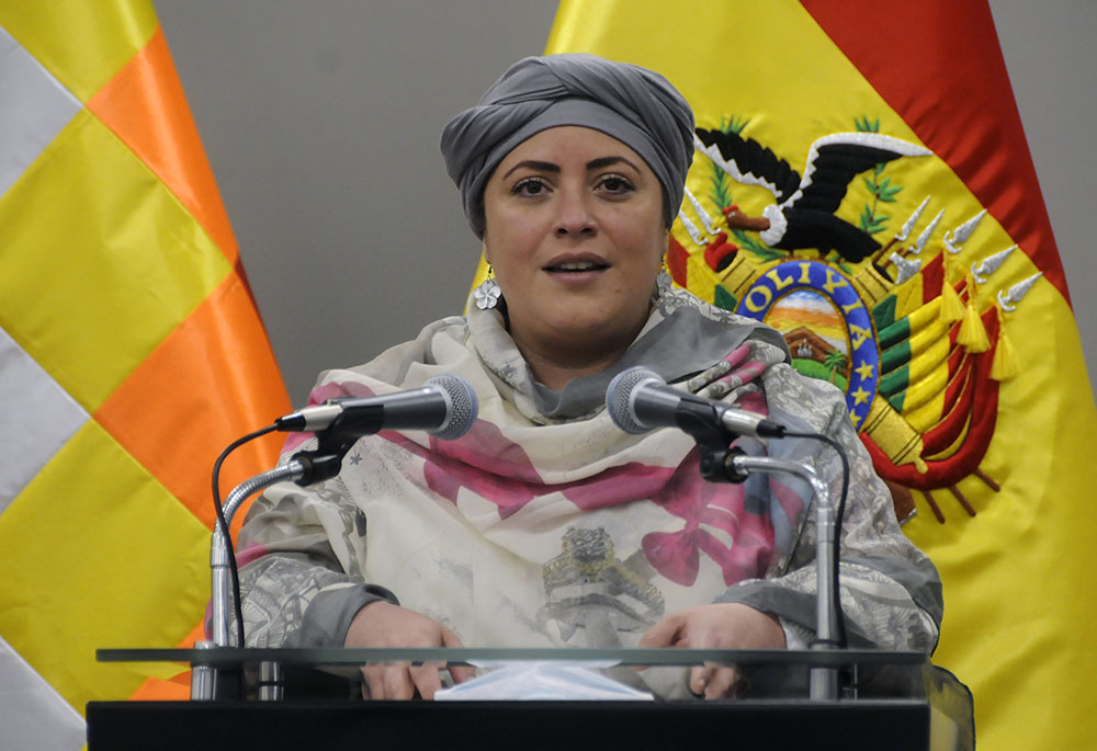 Ministra de la Presidencia afirma que inversión pública se contrajo en 60% durante el gobierno de facto