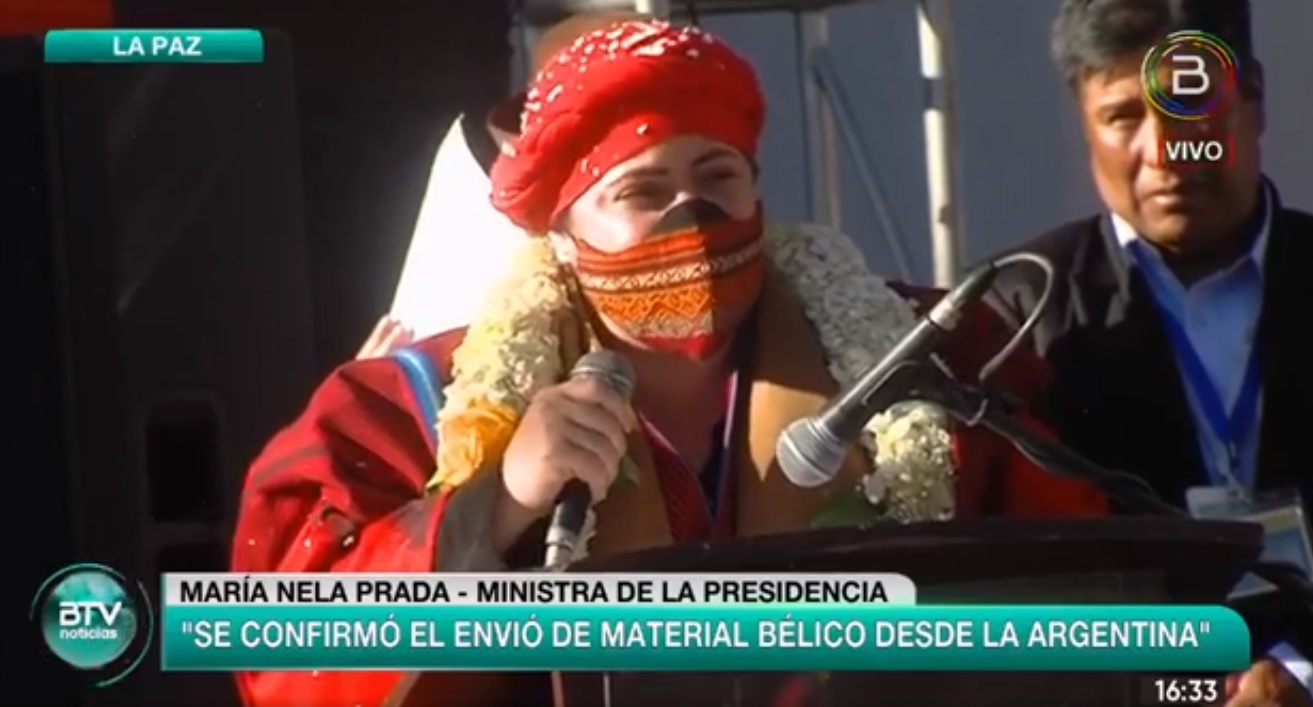 Prada: La derecha internacional, junto a Almagro, ayudó al golpe de Estado de 2019