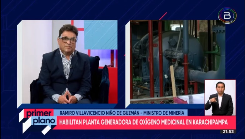 Planta de oxígeno medicinal de Karachipampa producirá hasta 600 cilindros por día