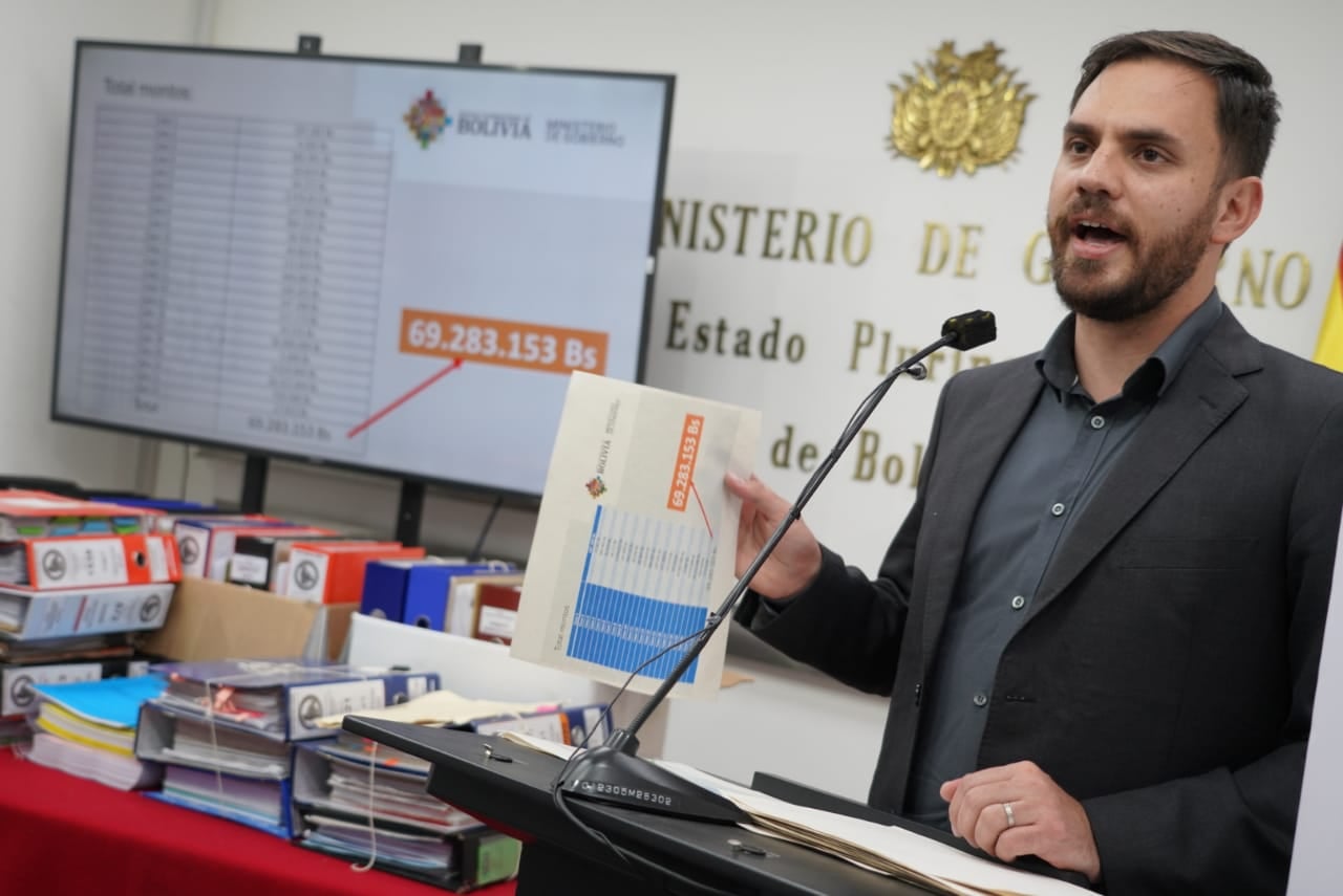 Desbaratan red de corrupción que administró Bs 156,6 millones en la gestión de Arturo Murillo, hay 52 involucrados