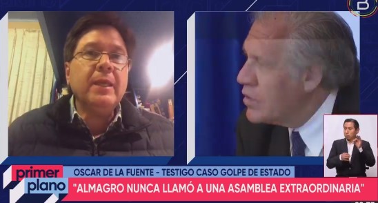 Testigo de caso “Golpe de Estado” afirma que OEA nunca emitió informe sobre auditoría de Almagro a elecciones generales de 2019