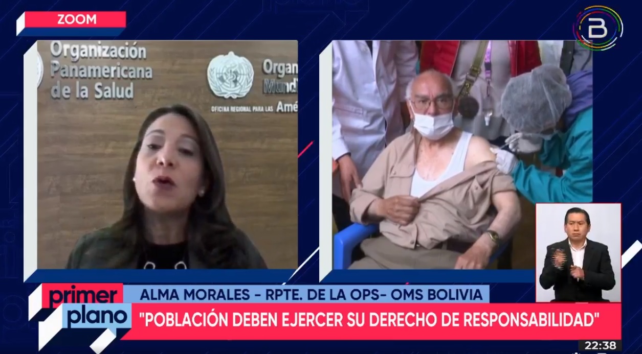 OPS/OMS: Es “muy buena estrategia” la ampliación de la edad de vacunación y el arribo de 8 millones de vacunas