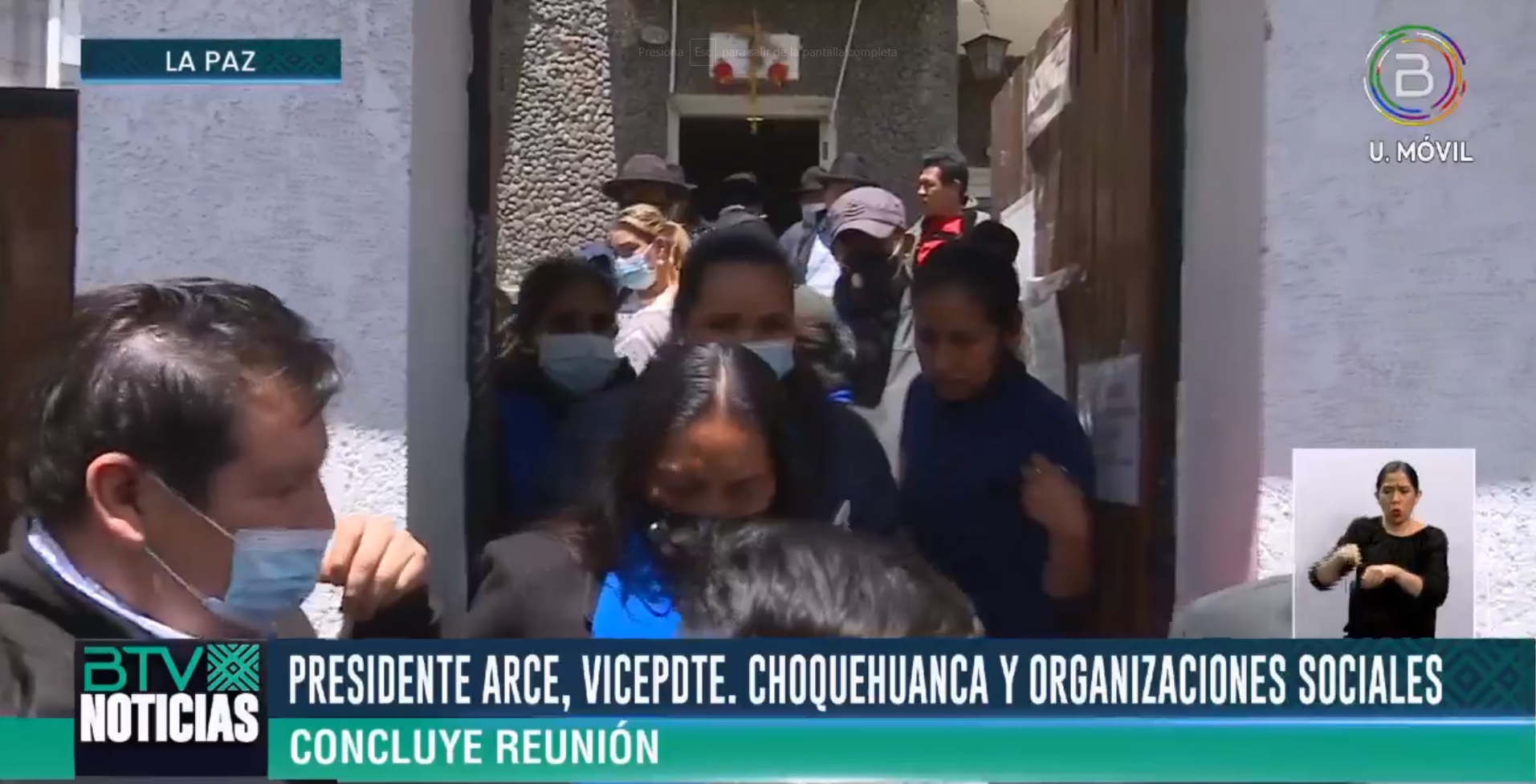 Pacto de Unidad ratifica respaldo contundente al Presidente y Vicepresidente