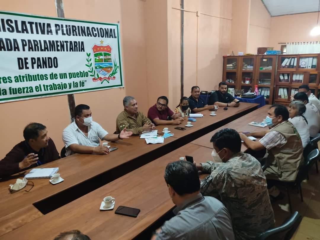 Conforman el consejo departamental de lucha contra el contrabando en Pando