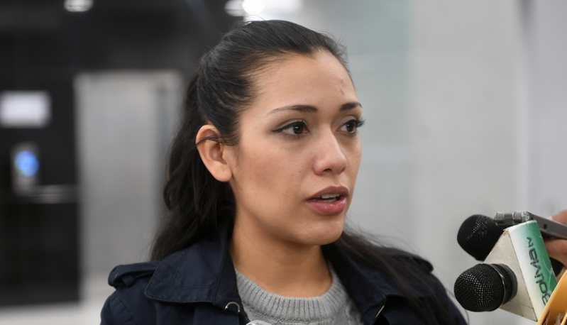 Candidata Adriana Salvatierra insta a la población a ejercer su derecho democrático