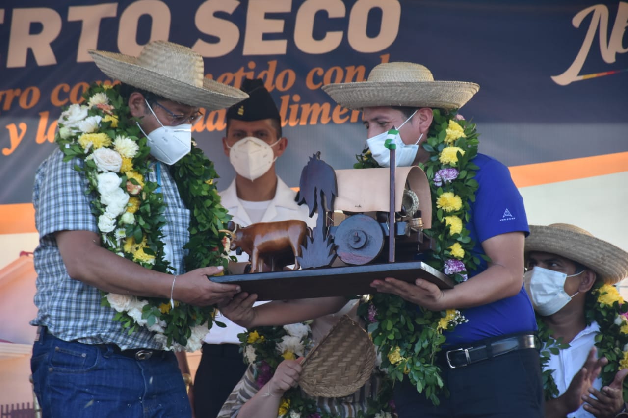 Presidente inaugura Puerto Seco, un parque agroindustrial construido con más de Bs 14 millones en Montero