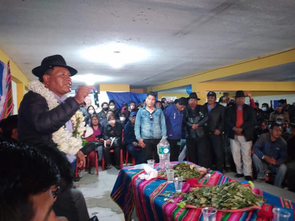 El Alto: Zacarías Maquera pide a la población acudir a las urnas para fortalecer la democracia