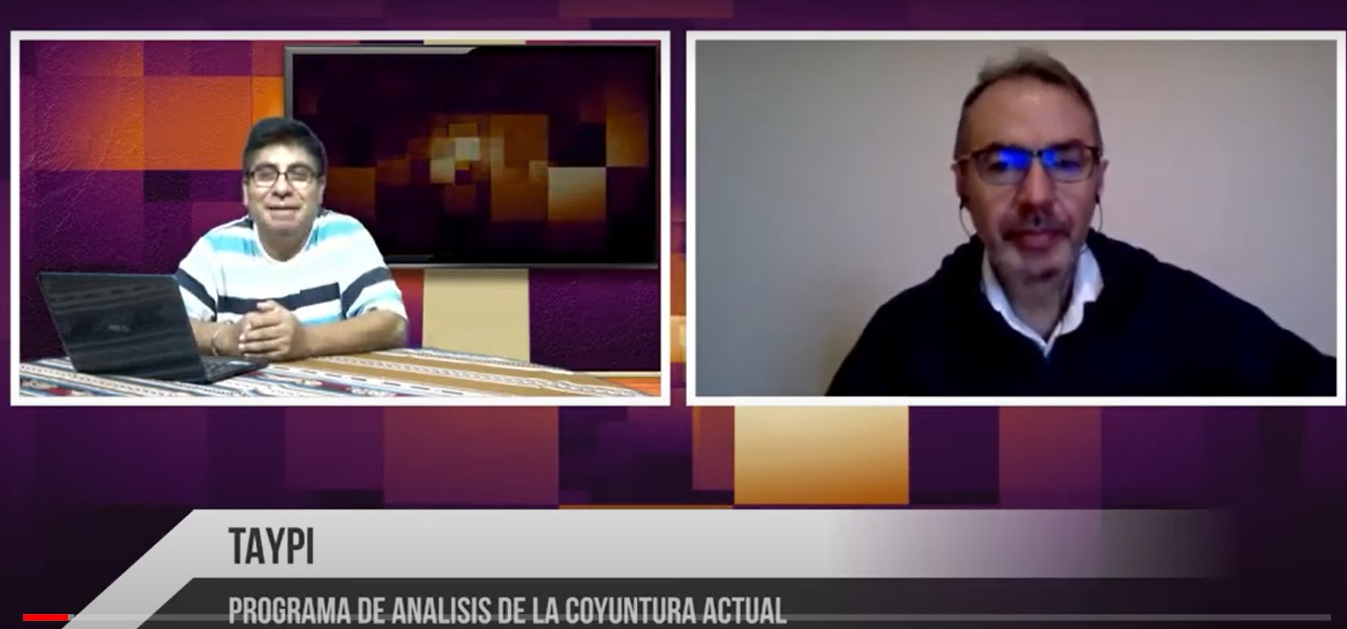 Richter: La derecha quiere abreviar el mandato del presidente Luis Arce