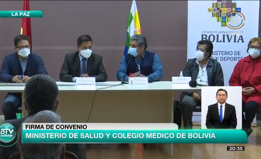 Gobierno y médicos firman convenio para modificar Ley y garantizan los servicios de salud