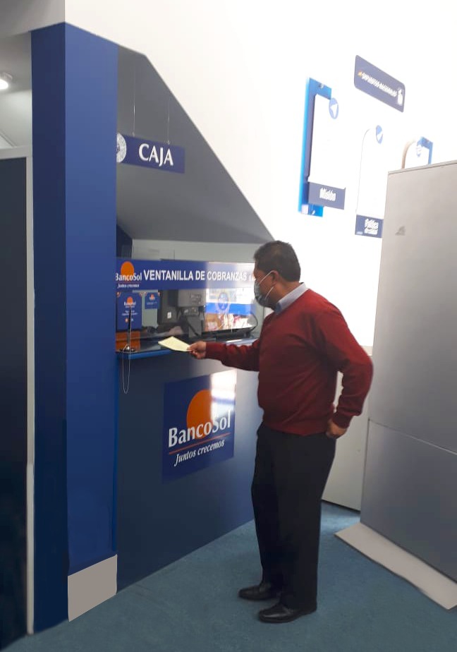 Impuestos habilita ventanilla de cobranza de BancoSol en la agencia distrital II-El Alto