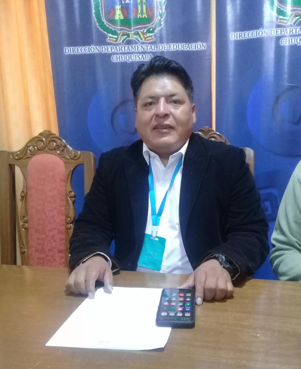 Jhonny Ramos es el nuevo Director de Educación de Chuquisaca