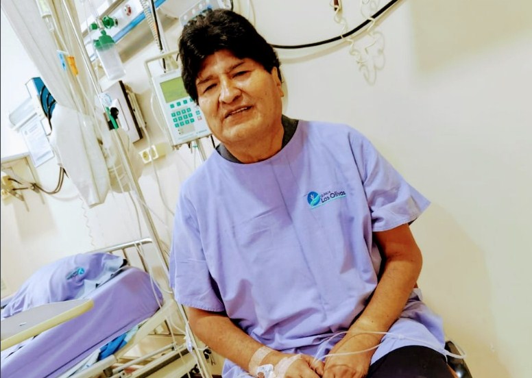 Expresidente Morales se recupera de forma favorable del coronavirus
