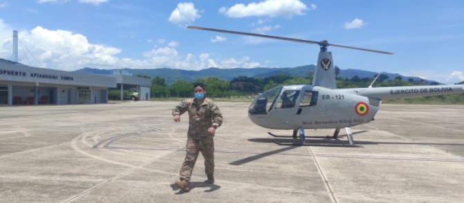 Encuentran ilesos a tripulantes de helicóptero reportado como desaparecido en Muyupampa