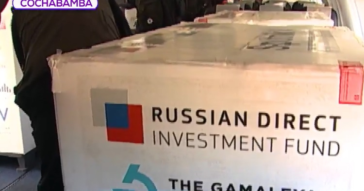 Llegan 378.000 segundas dosis de Sputnik V para completar esquema de inmunización contra el COVID-19