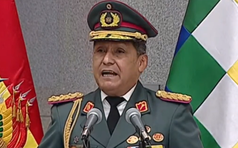 El general Augusto García Lara es el nuevo Comandante en Jefe de las Fuerzas Armadas de Bolivia (adelanto)