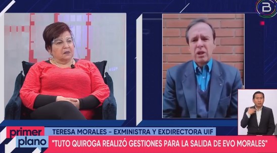 Exministra: “Tuto” niega gestión con excomandante de la FAB porque su accionar tiene responsabilidad penal